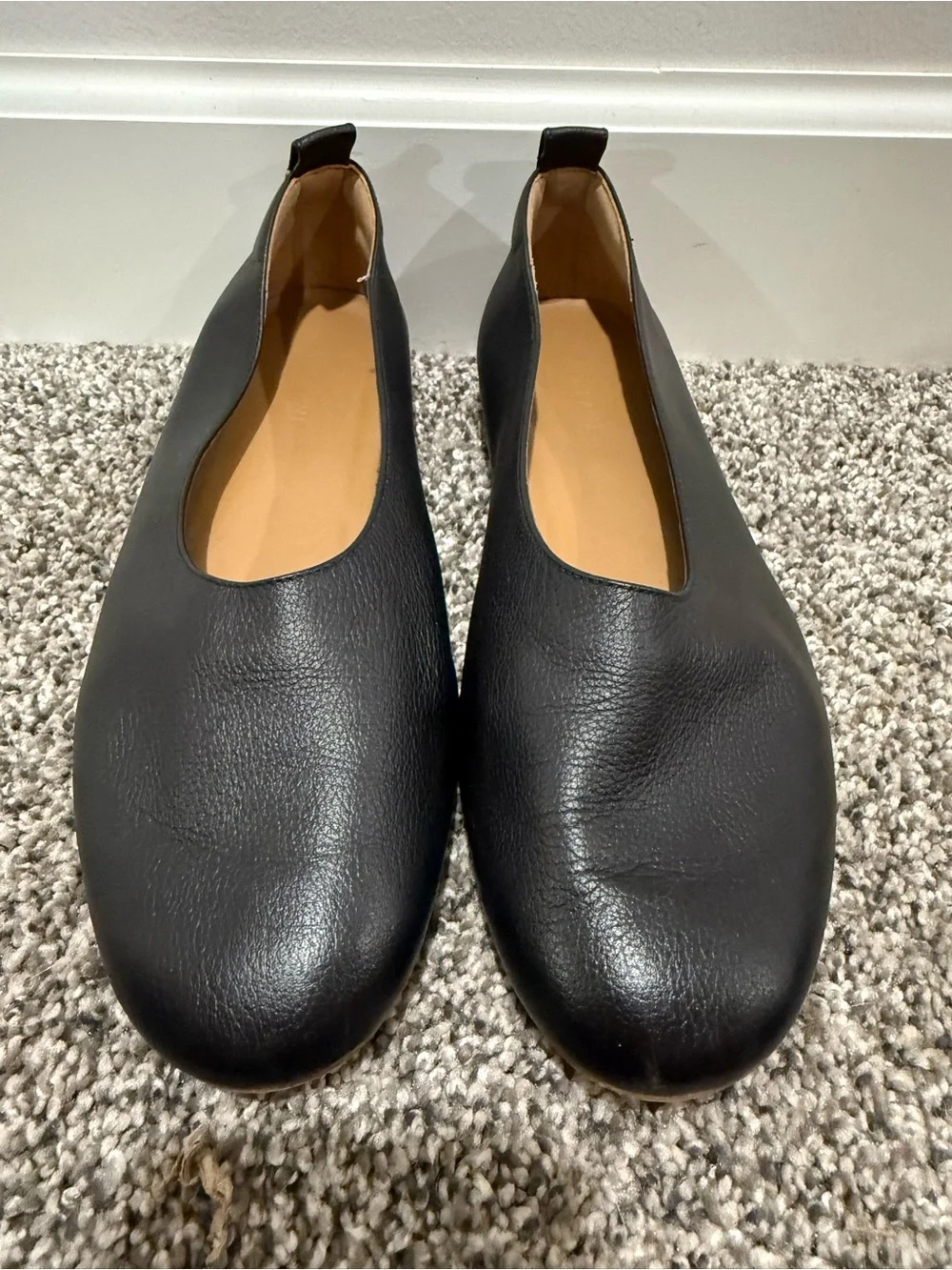 Everlane The Day Glove black leather ballet flats, size 8 - Picture 4 of 14